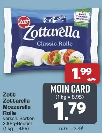 Famila Nord West Zott Zottarella Mozzarella Rolle Angebot