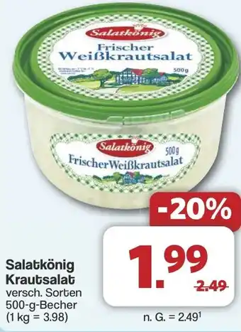 Famila Nord West Salatkönig Krautsalat Angebot