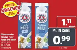 Famila Nord West Bärenmarke frische oder haltbare Milch Angebot