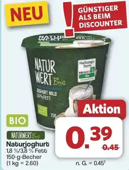 Famila Nord West NATURWERTBio Naturjoghurt Angebot