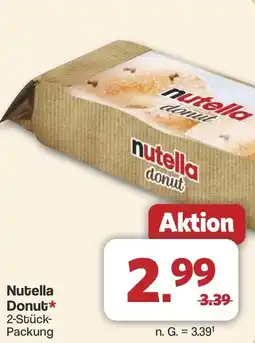 Famila Nord West Nutella Donut Angebot