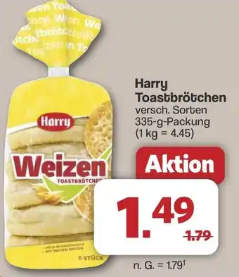 Famila Nord West Harry Toastbrötchen Angebot