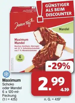 Famila Nord West Maximum Schoko oder Mandel Angebot