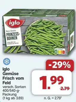 Famila Nord West Iglo Gemüse Frisch vom Feld Angebot