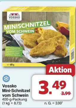 Famila Nord West Vossko Mini-Schnitzel vom Schwein Angebot