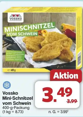 Famila Nord West Vossko Mini-Schnitzel vom Schwein Angebot