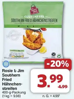Famila Nord West Rosie & Jim Southern Fried Hähnchen- streifen Angebot