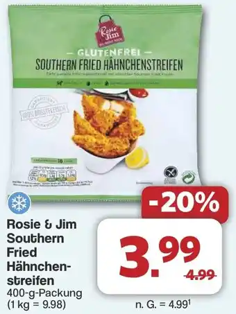 Famila Nord West Rosie & Jim Southern Fried Hähnchen- streifen Angebot