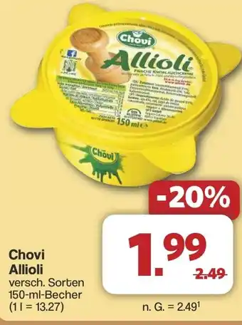 Famila Nord West Chovi Allioli Angebot