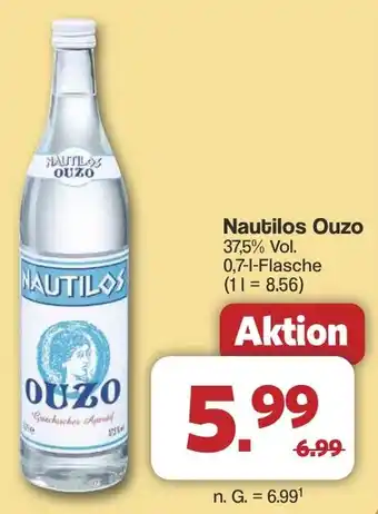 Famila Nord West Nautilos Ouzo Angebot