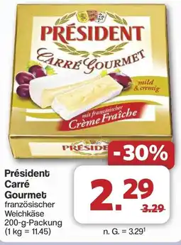 Famila Nord West Président Carré Gourmet Angebot