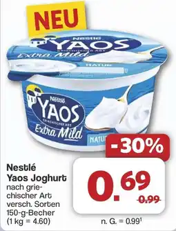 Famila Nord West Nestlé Yaos Joghurt Angebot