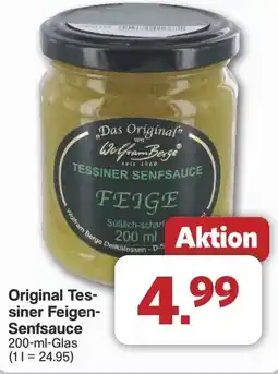 Famila Nord West Original Tes- siner Feigen- Senfsauce Angebot