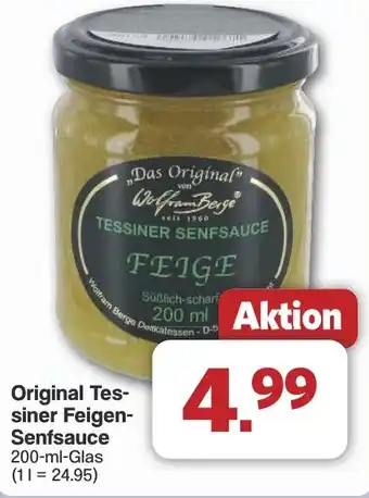 Famila Nord West Original Tes- siner Feigen- Senfsauce Angebot