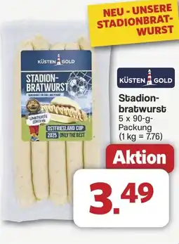 Famila Nord West KÜSTEN GOLD Stadion- bratwurst Angebot