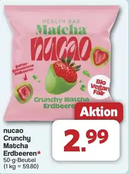 Famila Nord West nucao Crunchy Matcha Erdbeeren Angebot