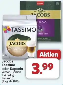 Famila Nord West Jacobs Tassimo oder Kapseln Angebot