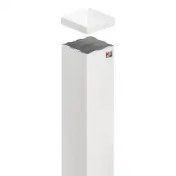 Netto Marken-Discount Zaunpfosten 9x9x190cm Weiß Angebot