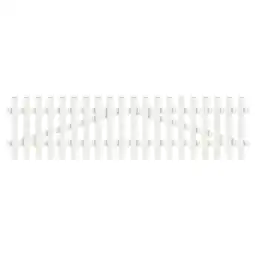 Netto Marken-Discount Zauntor Gerade 303,4cm x 80cm in Weiß Angebot