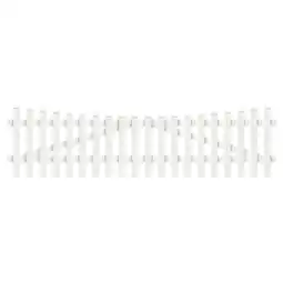 Netto Marken-Discount Zauntor Unterbogen 303,4cm x 120cm in Weiß Angebot