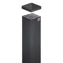Netto Marken-Discount Zaunpfosten 7x7x190cm Anthrazit Angebot