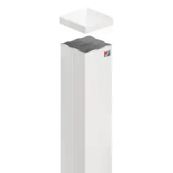 Netto Marken-Discount Zaunpfosten 9x9x130cm Weiß Angebot