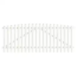 Netto Marken-Discount Zauntor Oberbogen 303,4cm x 150cm in Weiß Angebot