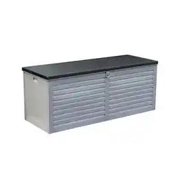toom Baumarkt bellavista Kissenbox 'Aik' grau 143,5 x 57,5 x 53,5 cm Angebot