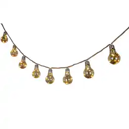 toom Baumarkt toom Solar-Lichterkette LED warmweiß 3100 K 1,8 m Angebot