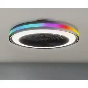 toom Baumarkt toom LED-Deckenleuchte 'Palmero' mit Ventilator Ø 47 cm 40 W Angebot