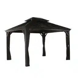 toom Baumarkt Sojag Pavillon 'Messina 10 x 12' anthrazit 298 x 363 x 291 cm Angebot