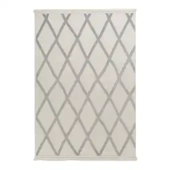 toom Baumarkt Schöner Wohnen Kollektion In-& Outdoor-Teppich 'Summer' grau Rautenstreifen 80 x 150 cm Angebot