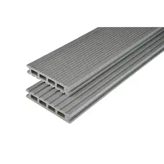 toom Baumarkt Kovalex Terrassendiele 'Exklusiv' WPC grau 3000 x 145 x 26 mm Angebot