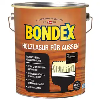 toom Baumarkt Bondex Holzlasur palisanderfarben 4 l Angebot
