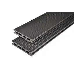 toom Baumarkt Kovalex Terrassendiele 'Exklusiv' WPC graubraun 3000 x 145 x 26 mm Angebot
