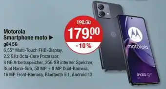 V Markt Motorola Smartphone moto g84 5G Angebot