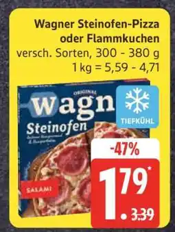 Edeka Wagner Steinofen Pizza oder Flammkuchen Angebot