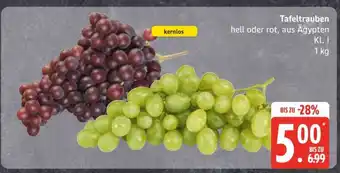 Edeka Tafeltrauben Angebot