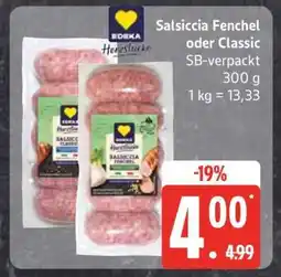 Edeka Salsiccia Fenchel oder Classic Angebot