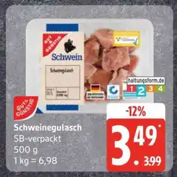 Edeka Schweinegulasch Angebot