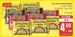 Edeka YUM YUM Instant-Nudeln Angebot