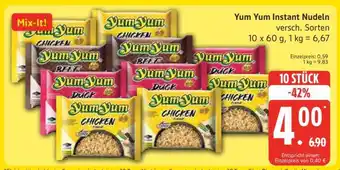 Edeka YUM YUM Instant-Nudeln Angebot