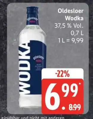 Edeka Oldesloer Wodka Angebot