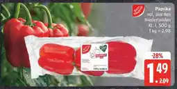 Edeka Paprika rot Angebot