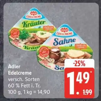 Edeka Adler Edelcreme Angebot