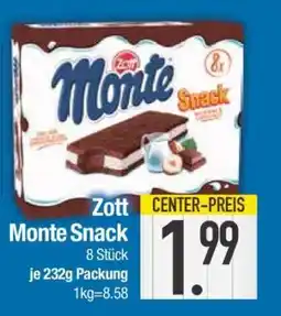 Edeka Zott Monte Snack Angebot