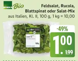 Edeka Feldsalat, Rucola, Blattspinat oder Salat-Mix Angebot