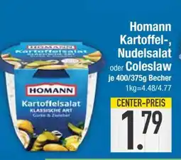 Edeka Homann Kartoffel-, Nudelsalat oder Coleslaw Angebot