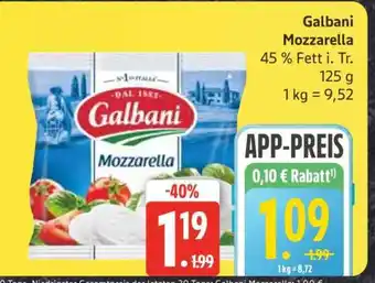Edeka Galbani Mozzarella Angebot