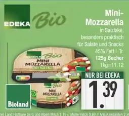 Edeka Mini Mozzarella Angebot